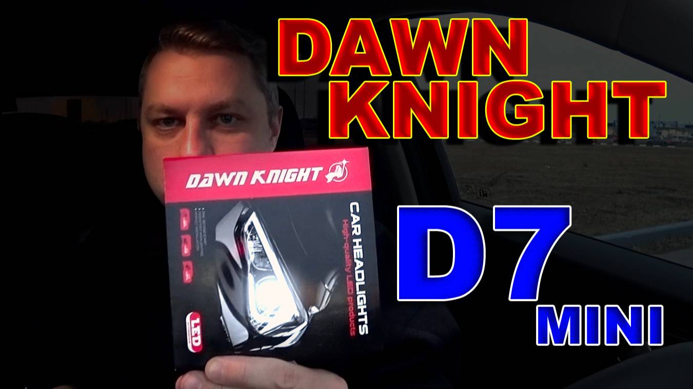 DAWN KNIGHT лампы LED H7 серии D7 mini смотреть онлайн