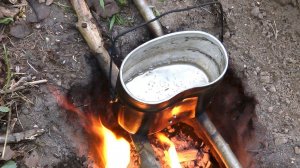 Костер разведчика ножом и руками | Секреты войсковой разведки СССР