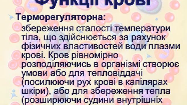 Внутрішнє середовище організму Кров смотреть онлайн