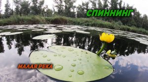 Спиннинг с лодки. Малая река.
