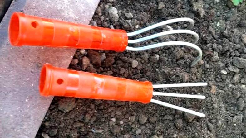 Очень удобные приспособления для рыхления и прополки. смотреть онлайн