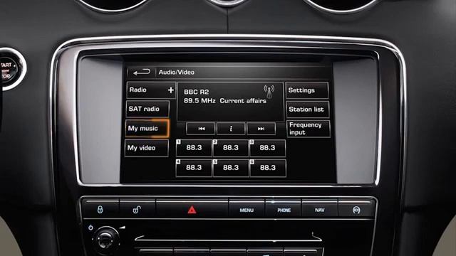 Jaguar XJ How To Audio Bluetooth смотреть онлайн