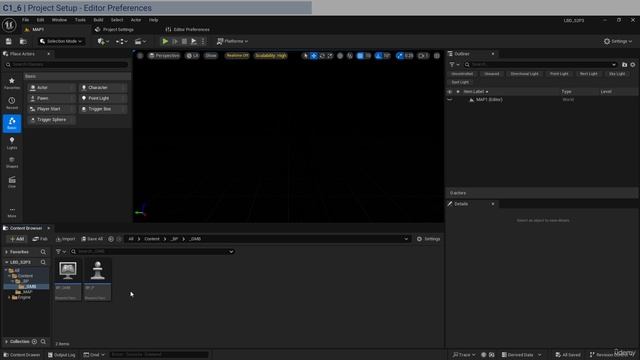 7 -Project Setup - Editor Preferences