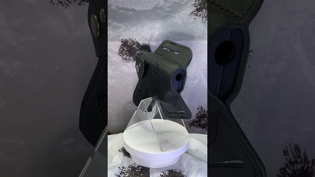 Кобура-бабочка для Пионер / Добрыня (натуральная кожа) черная