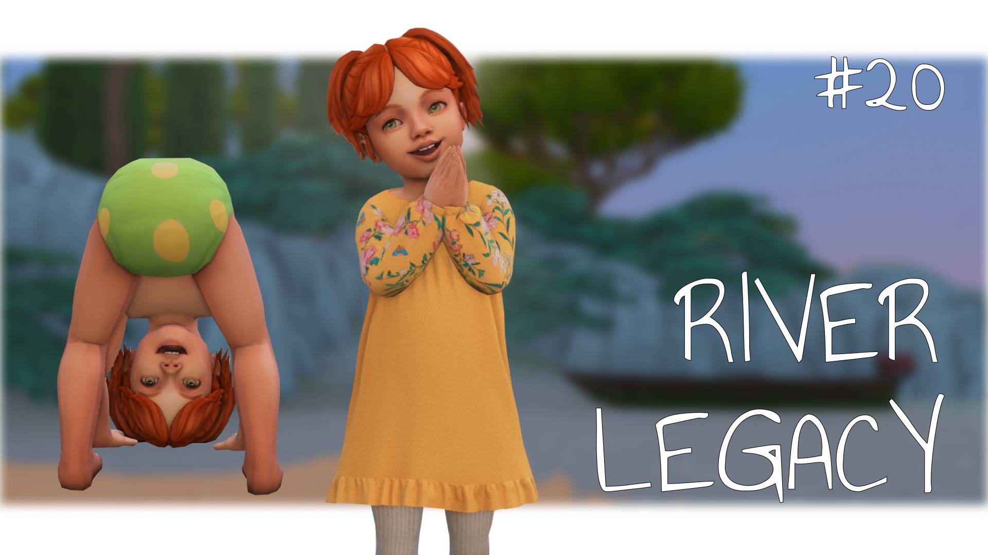 Эп.20 💗 День рождения капризной принцессы 💗 Династия Ривер 💗 Симс 4 смотреть онлайн