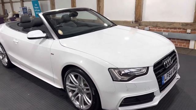 2014 Audi A5 Cabriolet V6 S Line Special Edition Quattro смотреть онлайн
