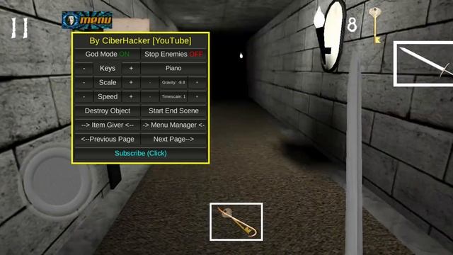 mod menu слендерина X смотреть онлайн