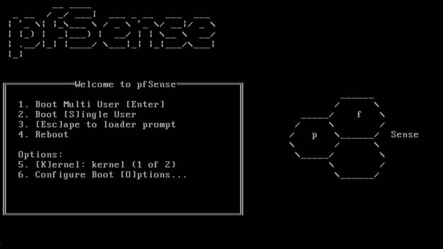 Вход в web-интерфейс и мастер настройки pfSense. смотреть онлайн