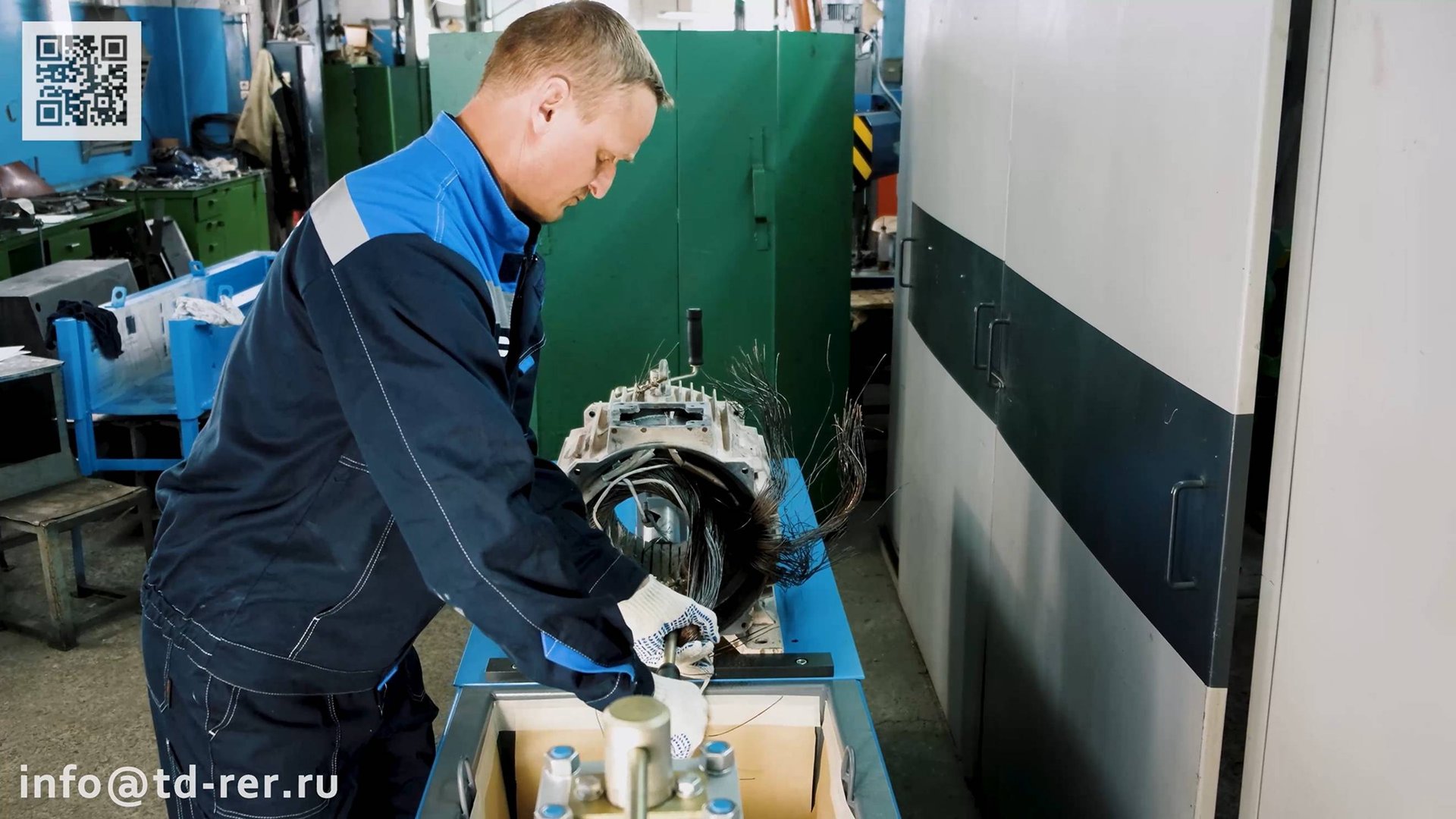 Станок для удаления обмоток электродвигателя - Info@td-rer.ru, Https://td-rer.ru