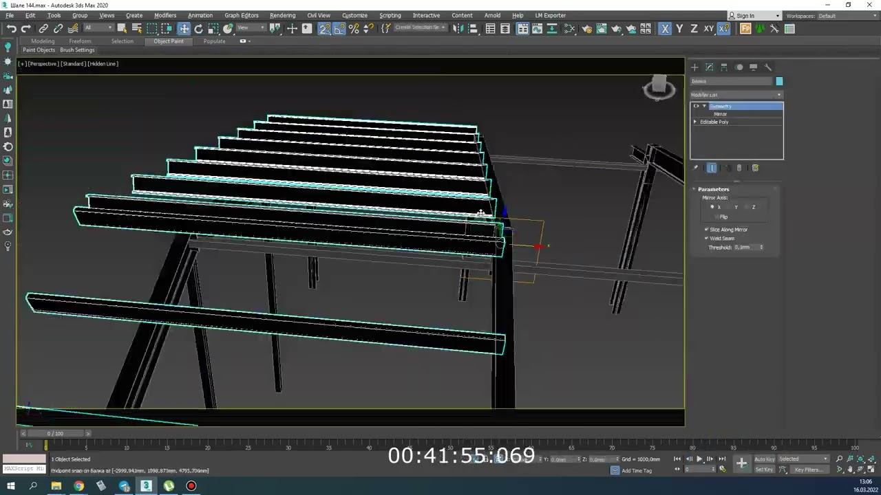Час работы в одной минуте.