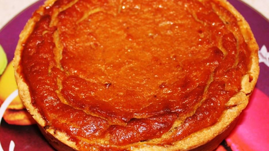 Пирог из тыквы. Американская кухня. смотреть онлайн