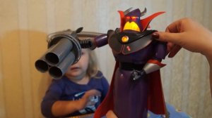 Обзор игрушек Баз Светик и Зург от Дисней История Игрушек Buzz Lightyear Zurg Review of toys