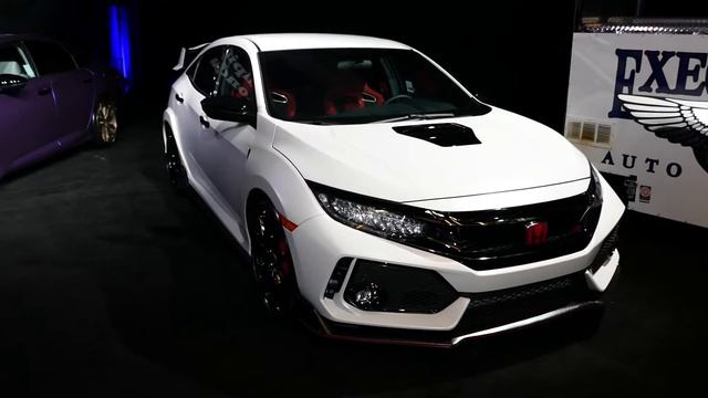 New Custom 2019 Honda Civic Type R Exterior Tour - 2018 LA Auto Show, Los Angeles CA смотреть онлайн