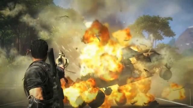 Just Cause 2 In Slow Motion In Reverse 8 : 