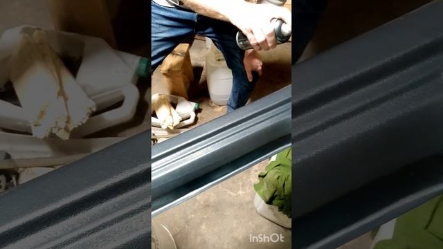 покраска из баллончика пластиковых порогов с ozon. смотреть онлайн