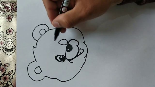 Ayiq Rasmini Chizish, Ayiq Rasm Chizish, How To Draw, Drawing, Сурет салу Аюдың, Сурет салу