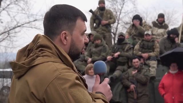 Н Качура и М Лисовина выступили на концерт для защитников Республики в прифронтовой Пантелеймоновке смотреть онлайн