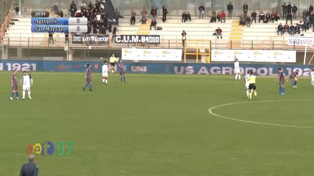 Agropoli San Marzano 1° tempo смотреть онлайн