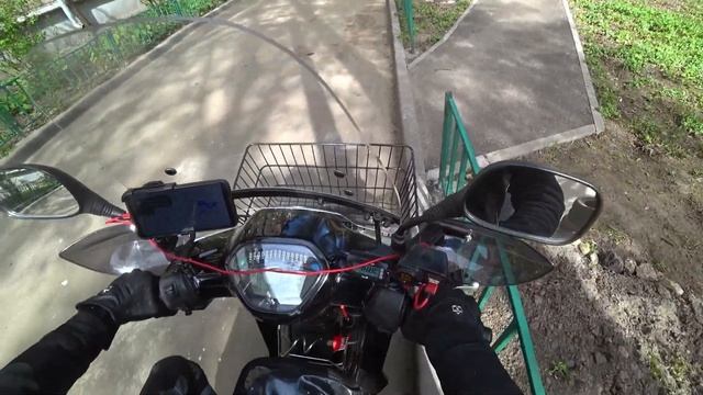 HONDA SUPER CUB AA04 курьер ч.1