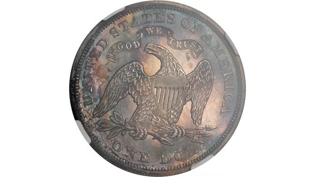 1869 Seated Liberty Silver Dollar. Proof-67 * (NGC). Lot: 7425 смотреть онлайн