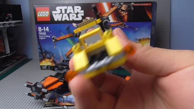 Lego Star Wars: Poe's X Wing Fighter 75102 Review смотреть онлайн