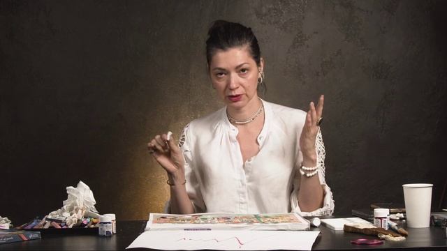 О легкости в работах. Художник Ольга Гусева. смотреть онлайн