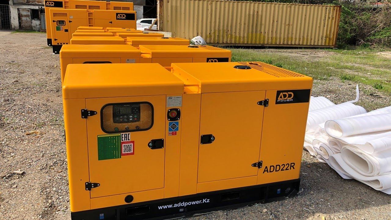 Дизель генератор 15 кВт ADD22R смотреть онлайн