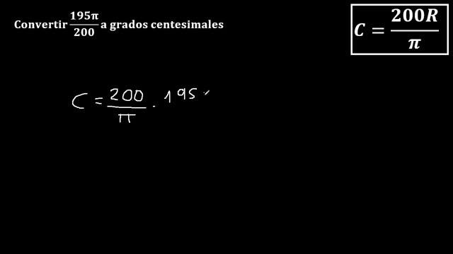 Radianes a centesimales - convertir de radian a grado centesimal - ejemplo 2 смотреть онлайн