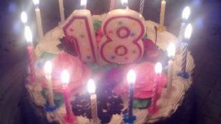 Красивое музыкальное Поздравление с 18 летием в день рождения Веры Алдониной! смотреть онлайн