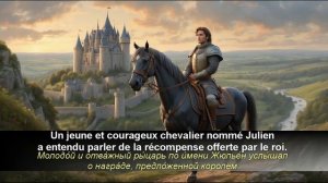 Принцесса и Дракон. Сказка на французском для начинающих (А2)