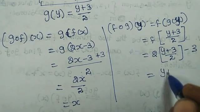##11th maths example 1.30 |f(x)=2x-3 prove that f is bijection and find it inverse смотреть онлайн