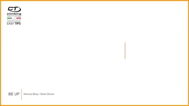 Climbing Technology BE UP Tutorial ENG