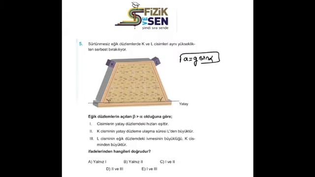VeSen Yayınları Fizik-11.sınıf 1.ünite 17.test смотреть онлайн