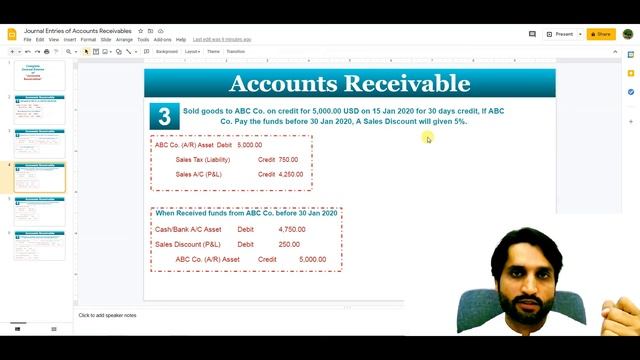 Journal Entries of Accounts Receivable смотреть онлайн