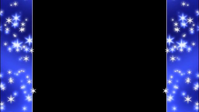 Футаж Рамка синяя со снежинками смотреть онлайн