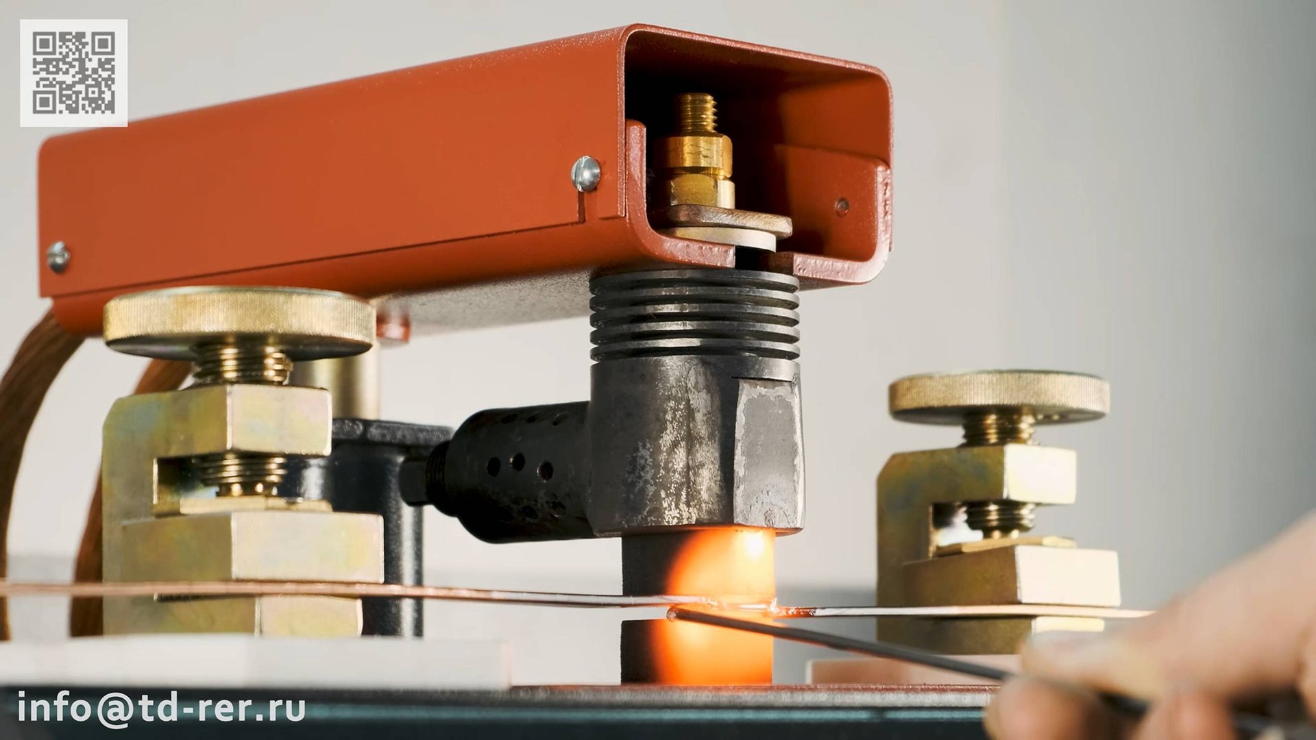 Установка для пайки медной шины - Info@td-rer.ru, Https://td-rer.ru