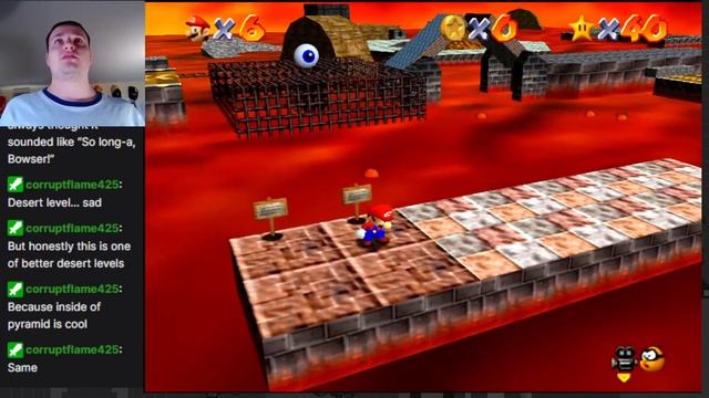 Deep Seas, Lethal Lava, Harsh Deserts, & Spooky Manors! Enter: The Basement - Super Mario 64 Part 2 смотреть онлайн