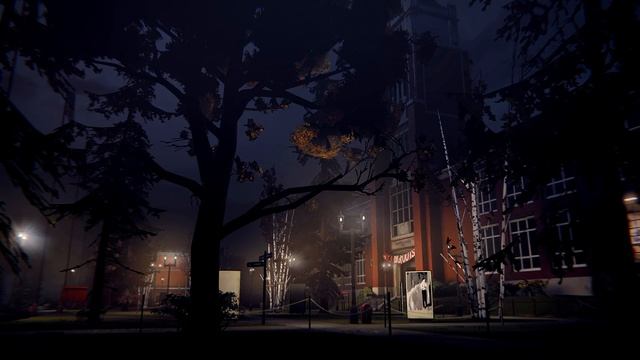 Life Is Strange | Evening Ambience | Blackwell Academy nigh time смотреть онлайн