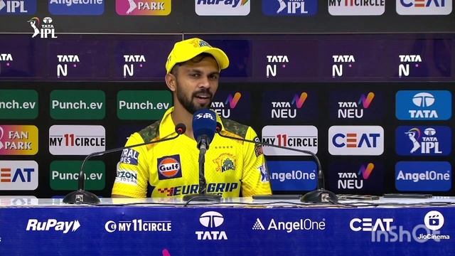 I want to keep the culture of CSK going: Ruturaj Gaikwad || post match conference || csk vs kkr || смотреть онлайн