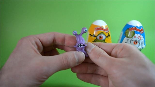 Kidsworld Monsters Edition TOYS Surprise EGGS Unboxing!
