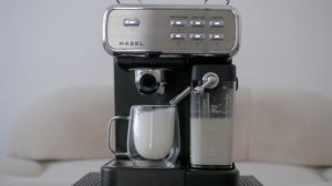 Видеоинструкция к рожковой кофеварке HASEL HCM-1102 latte expert