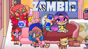 Кира и Аня стали ЗОМБИ 🧟♀️. Аватар ворлд.