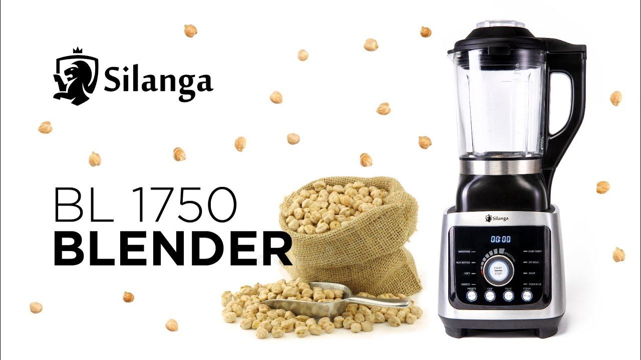 Как блендер Silanga BL1750 GLA справляется с горохом.