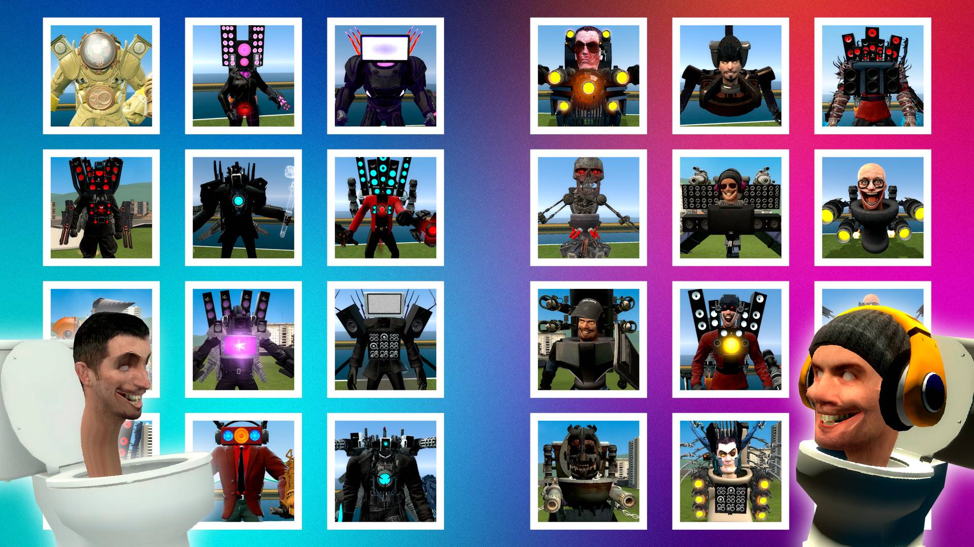 😥ОГРОМНЫЕ ТИТАНЫ КАМЕРАМЕНЫ ПРОТИВ СКИБИДИ ТУАЛЕТОВ смотреть онлайн