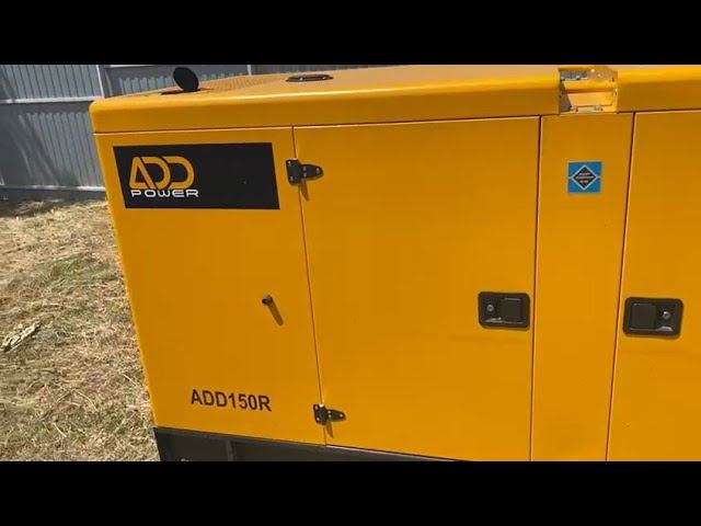 Дизель генератор 100 кВт ADD150R, резервное энергоснабжение, производитель ADD Power смотреть онлайн