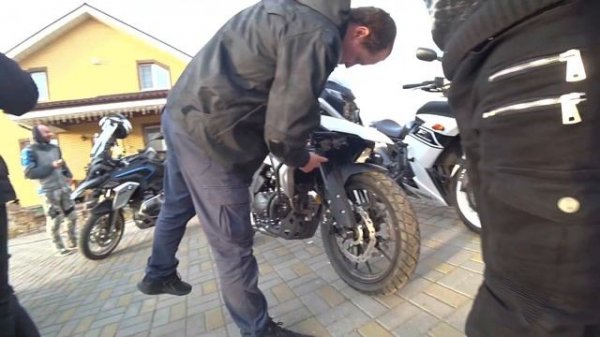 Китайский мотоцикл Benda Rock 300 Реакция других мотоциклистов