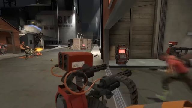 Team Fortress 2 (TF2) - CTF_Doublecross - Engineer Terror