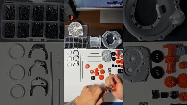 Сборка МКПП Toyota Hilux напечатанной на 3D принтере! смотреть онлайн