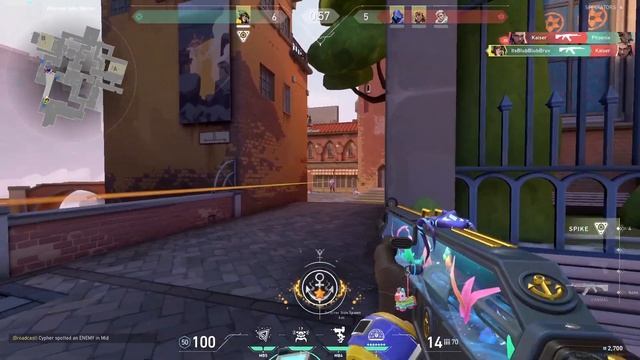 Valorant - What happens when you let a Raze main play Killjoy.. смотреть онлайн