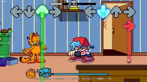 FNF VS Garfield: Funkin' On a Monday